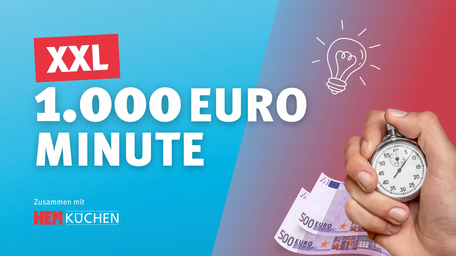 1.000 Euro Minute XXL