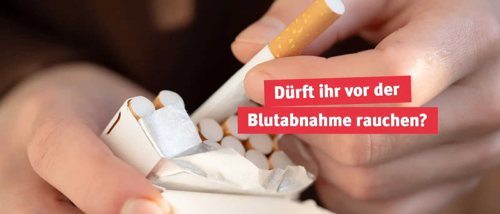 e zigarette vor blutabnahme Rauchen vor der Blutabnahme: Was Ihr vor der Untersuchung beachten solltet