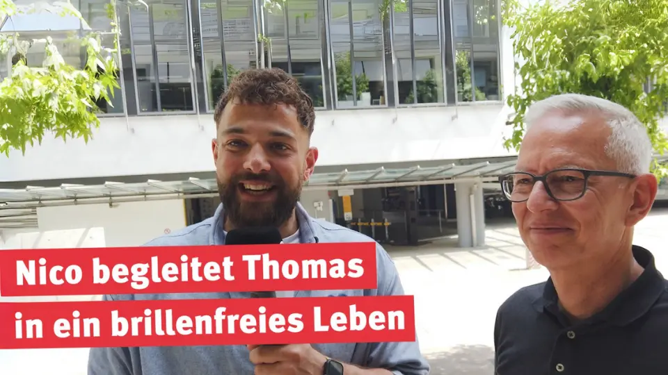Endlich Brillenfrei - Banyai Videoreihe mit Thomas