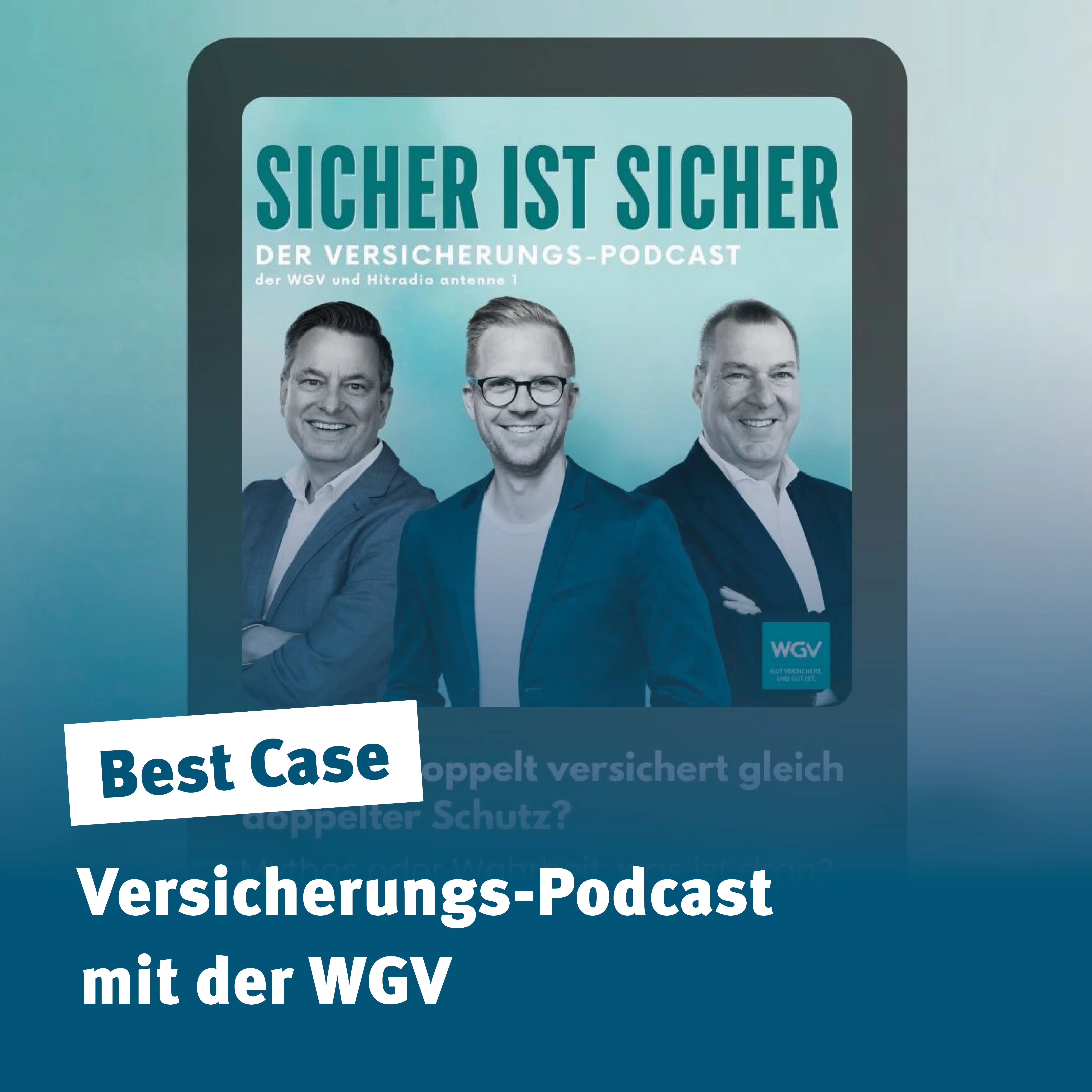 Versicherungs-Podcast mit der WGV