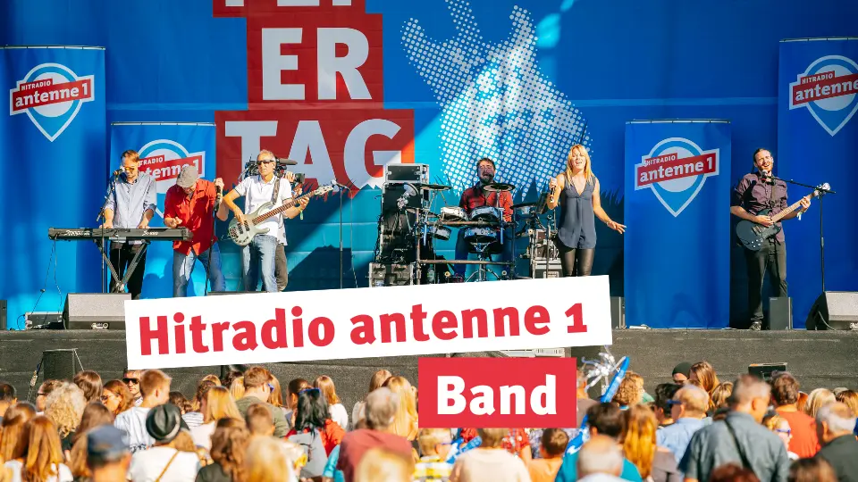 Die Hitradio antenne 1 Band spielt auf dem Hitradio antenne 1 Feiertag