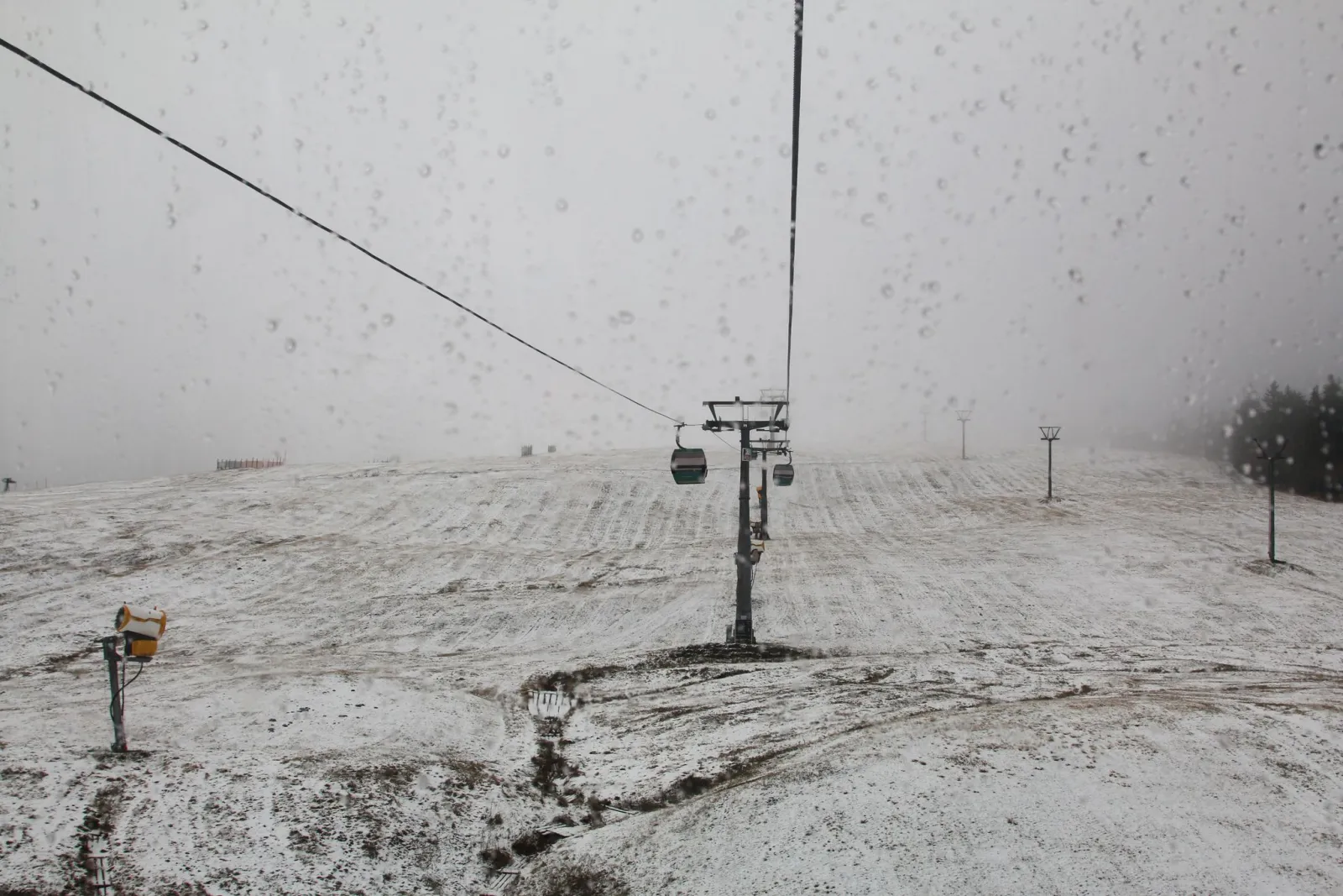 Erstes Wochenende mit Schnee im Hochschwarzwald