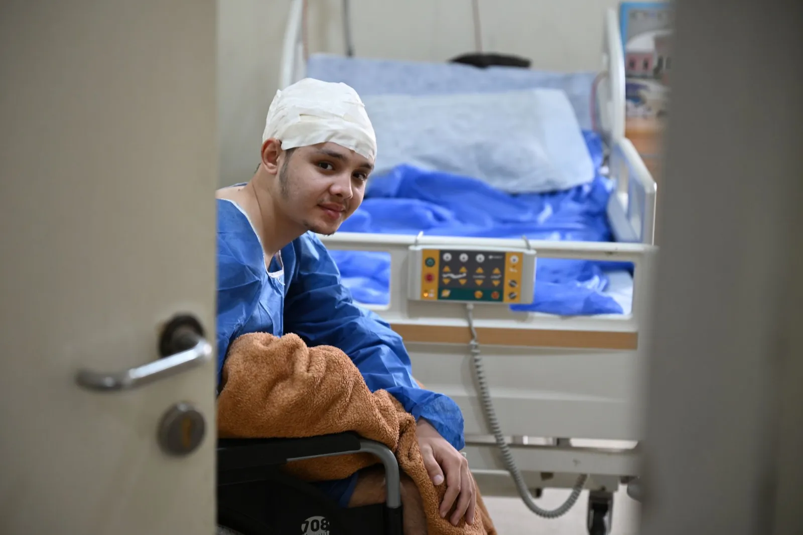 Kugel im Kopf - Deutsche Ärzte behandeln Patienten aus Gaza