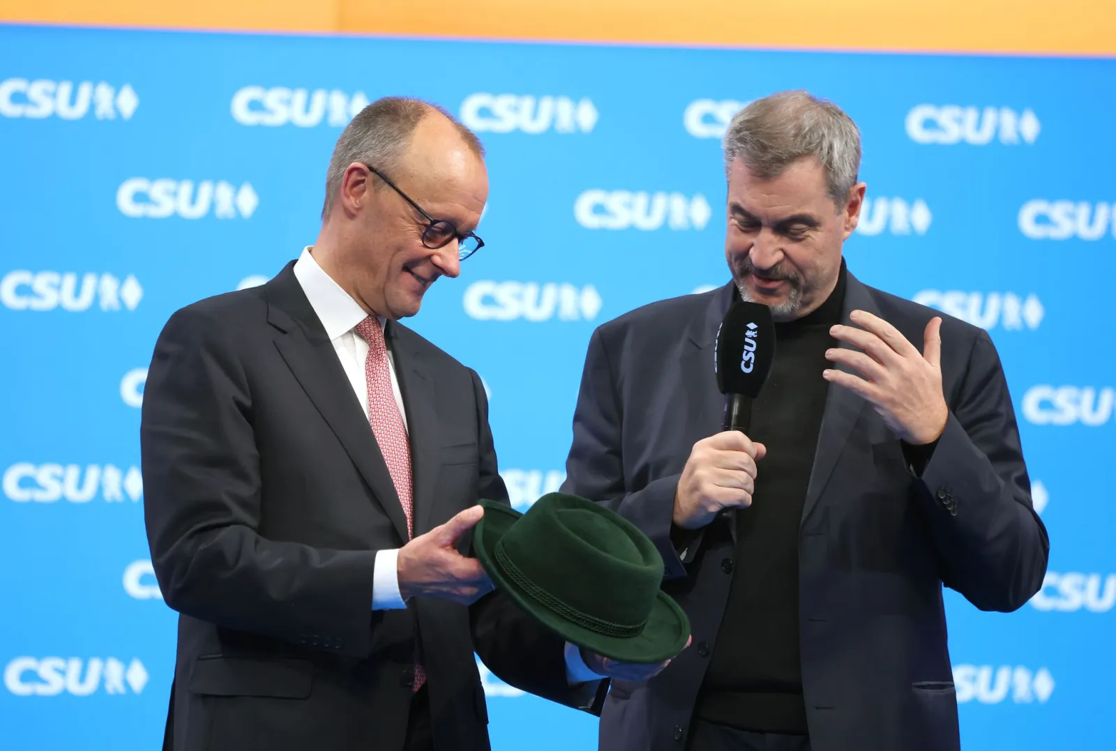 Merz beim CSU-Parteitag unter Zugzwang