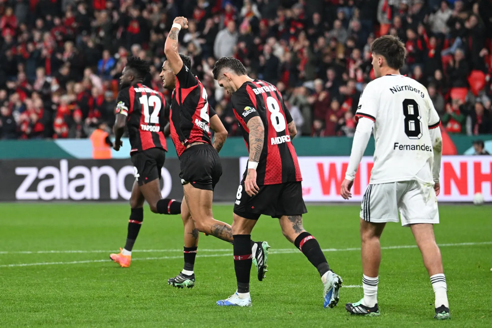 Nach Aufholjagd: Bayer 04 wendet Pokal-Aus gegen Nürnberg ab