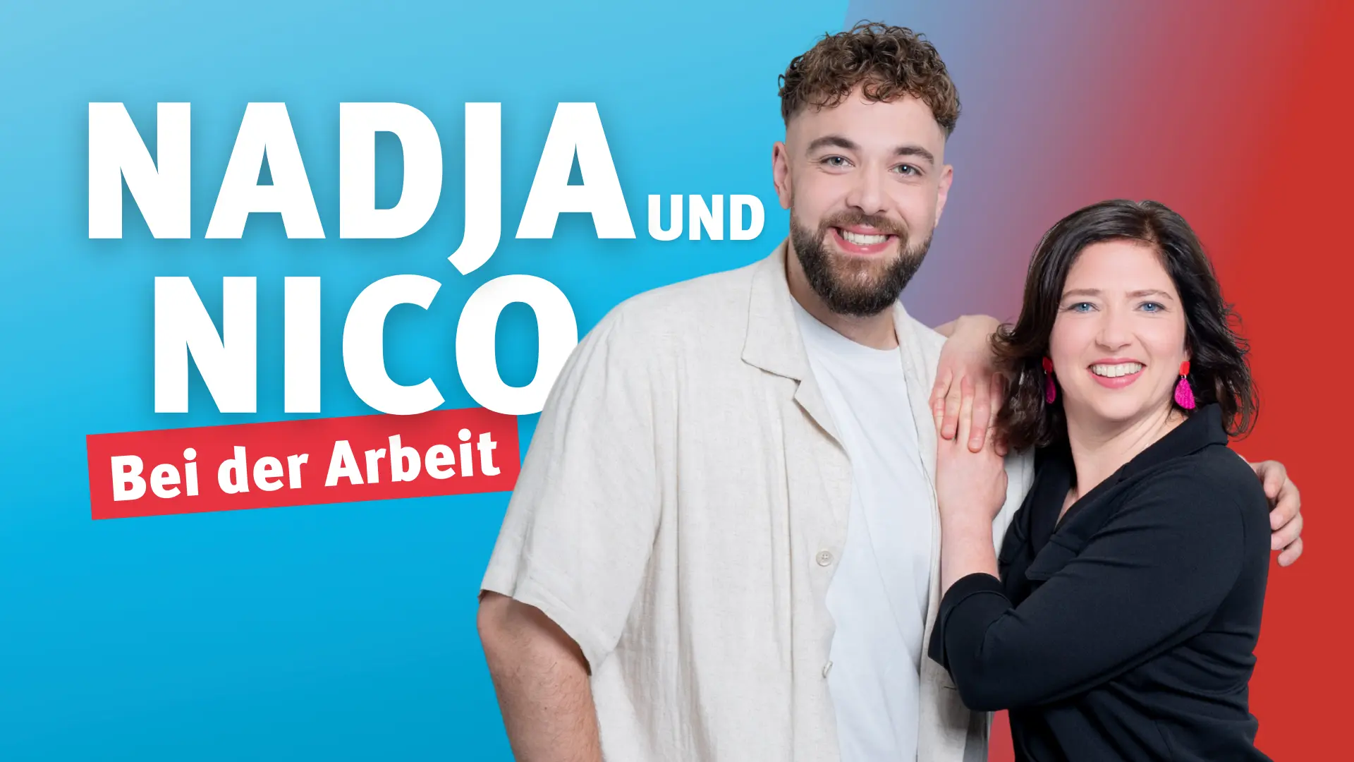 Nadja und Nico bei der Arbeit