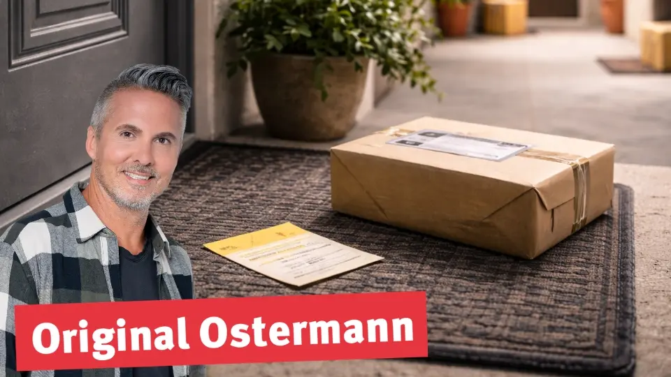 Original Ostermann: Mein Paketbote ist ein Ninja
