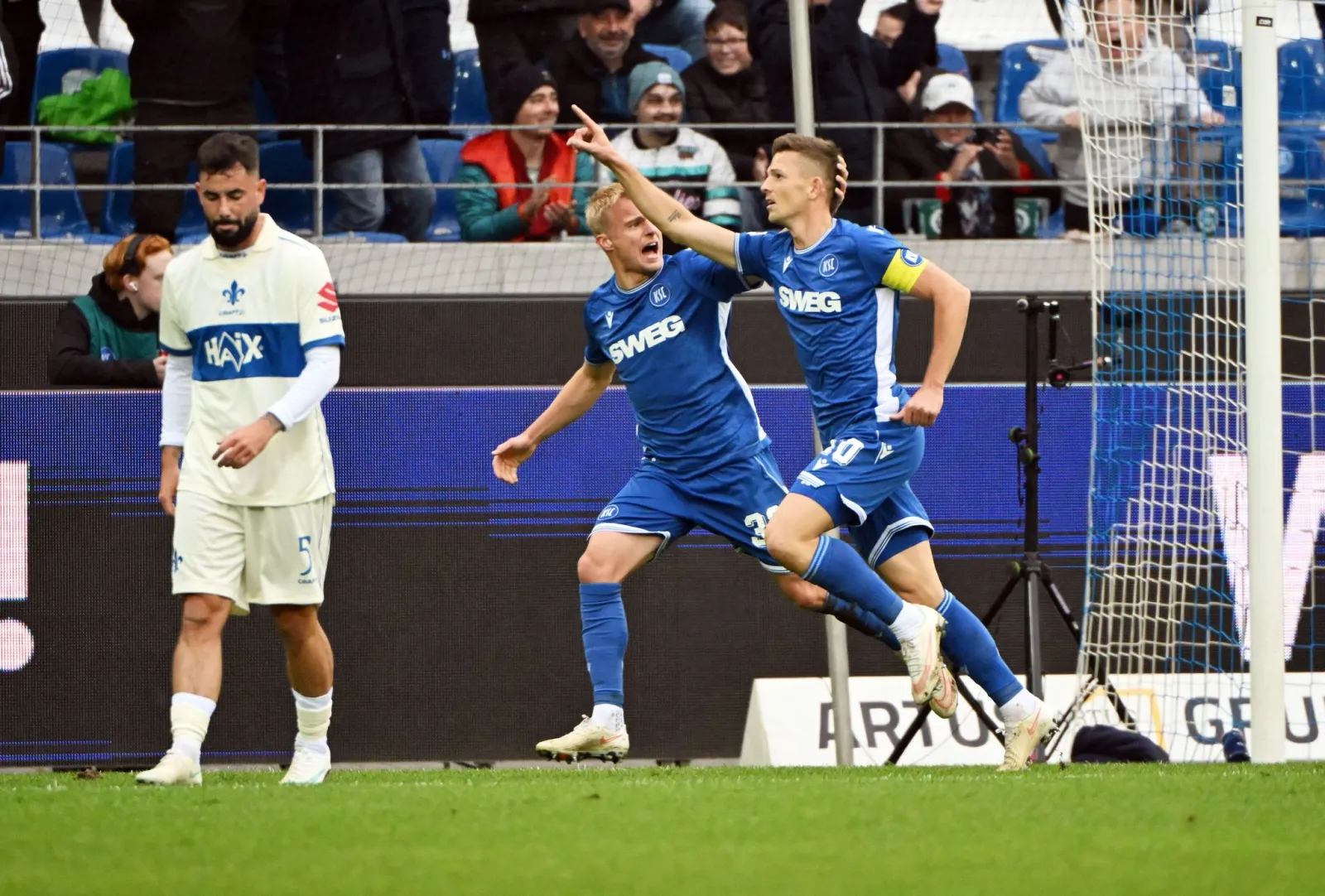 Raus aus der Krise: KSC deklassiert Darmstadt 98