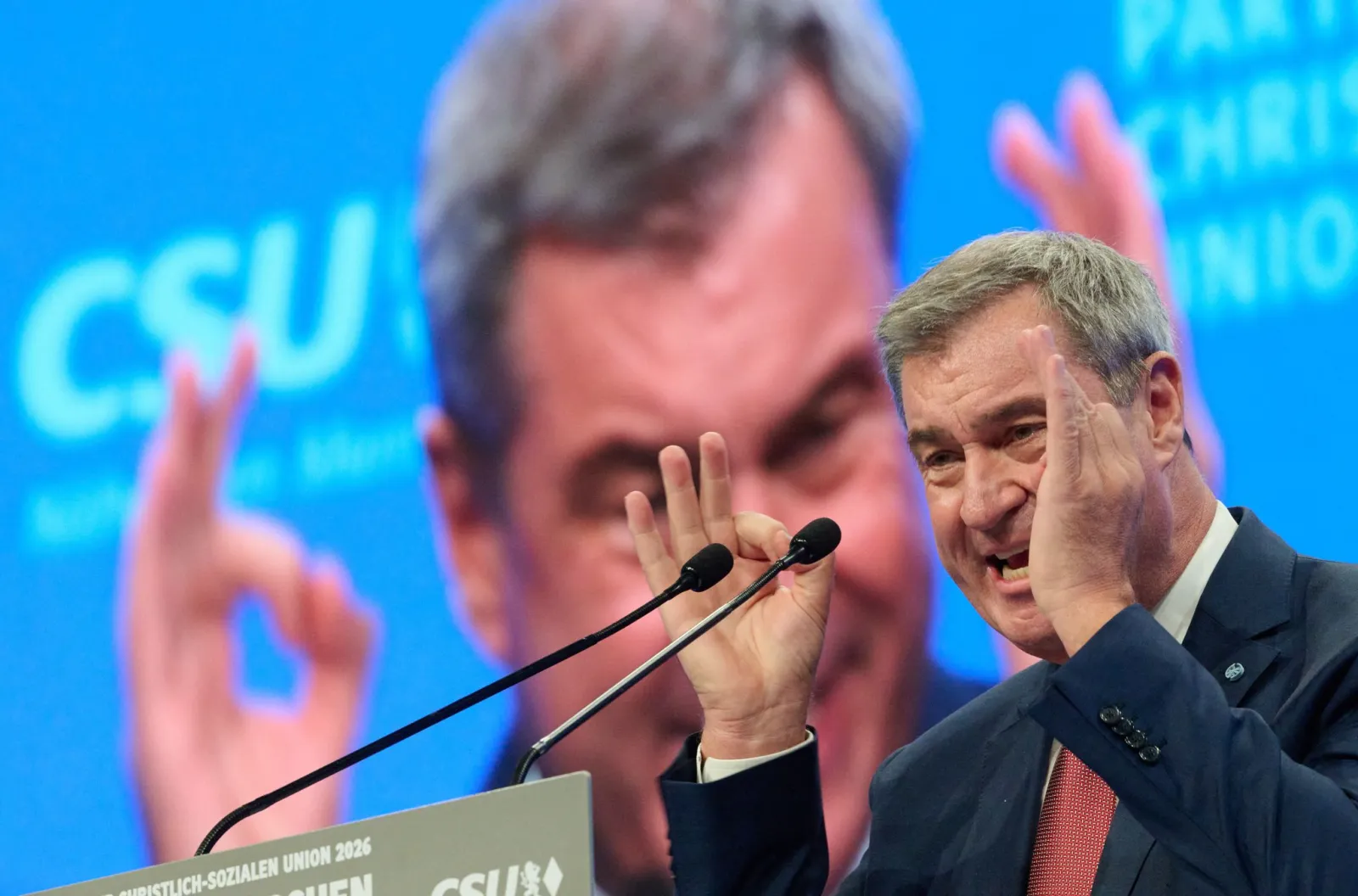 Söder wirbt für Aigner - und fordert Kampf gegen Extremisten